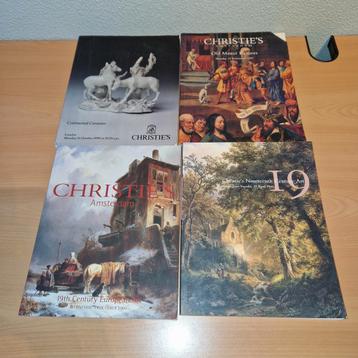 4 oude veilinggidsen Christie's  beschikbaar voor biedingen