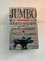 Vintage Jumbo Advertentiespel, Een of twee spelers, Ophalen of Verzenden, Zo goed als nieuw, JUMBO