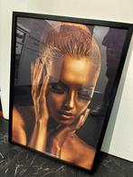 Schilderij golden girl, Ophalen, Zo goed als nieuw, Schilderij