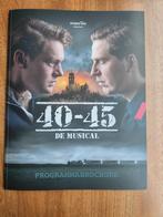 Programma brochure musical 40-45 Barneveld, Ophalen of Verzenden, Zo goed als nieuw