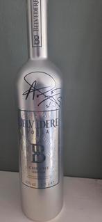 Belvedere fles vol 1.75 liter, lampje en handtekening, Ophalen of Verzenden, Overige typen