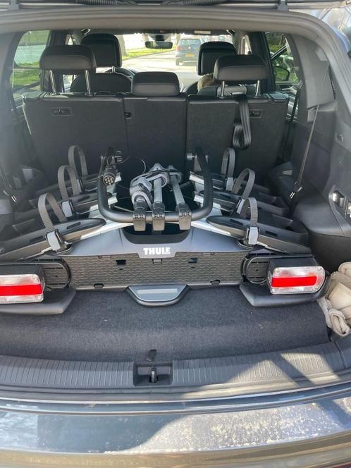 Fietsendrager Thule Velocompact 927, Auto diversen, Fietsendragers, Zo goed als nieuw, Trekhaakdrager, 3 fietsen of meer, Brede banden