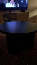 Zwarte ronde salontafel( nieuwprijs 600 euro), Huis en Inrichting, Overige materialen, Gebruikt, Rond, Minder dan 50 cm