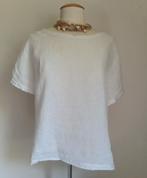 Belluna shirt linnen M, Maat 38/40 (M), Wit, Belluna, Ophalen of Verzenden