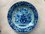 Franse vervalsing van Delfts blauw bord uit 19e eeuw., Ophalen of Verzenden