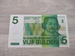 UNC proof / proefserie biljet 5 gulden Vondel 2, 1973, Ophalen of Verzenden, 5 gulden