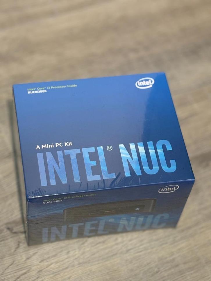 Intel Nuc Mini PC Kit - NUC8i3BEK2, Computers en Software, Desktop Pc's, Nieuw, 3 tot 4 Ghz, SSD, Ophalen of Verzenden