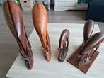 Houten beeldjes rendieren, Ophalen of Verzenden