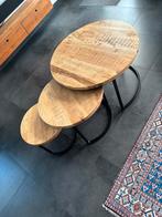 Mango houten salon tafel, Ophalen, Gebruikt, 50 tot 100 cm, 50 tot 75 cm