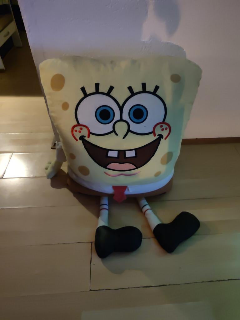 Grote SpongeBob Knuffel - 80x80 cm, Ophalen, Gebruikt, Overige typen