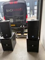 Db technologies 15D flexys f12 met flightcase en statief, Muziek en Instrumenten, Ophalen, Gebruikt, 1000 watt of meer, P.A.