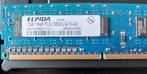 Set geheugen Elpida - 2x1GB set - DDR3, Computers en Software, RAM geheugen, Ophalen, Gebruikt, DDR3, Desktop