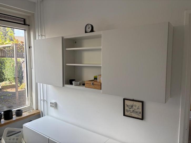 IKEA Besta wandmeubelkastjes 3x 20cm diep 60cm breed, Huis en Inrichting, Kasten | Wandmeubels, Zo goed als nieuw, Minder dan 100 cm