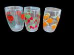 Drie vintage limonade glaasjes, Ophalen of Verzenden, Zo goed als nieuw, Overige typen
