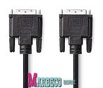 DVI kabel DVI-D 24+1-Pins Male, 10 meter, 1080p, vernikkeld, Nedis, Nieuw, Info@marbeco.nl, Ophalen of Verzenden