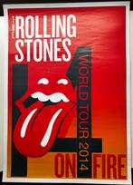 MP715G Rolling Stones  ON FIRE TOUR 2014 €50, Ophalen of Verzenden, A1 t/m A3, Muziek, Rechthoekig Staand