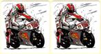 Marco Simoncelli Super Sic 58 sticker set #2, Ophalen of Verzenden