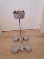 Plafondlamp - met draaibare spots in zeer goede staat!, Ophalen, Halogeen, Metaal of Aluminium, Zo goed als nieuw