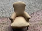 dames fauteuil, Huis en Inrichting, Fauteuils, Ophalen, Hout, Gebruikt, 75 tot 100 cm