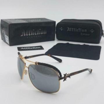 Zonnebril Affliction Baxter-B 64-12-125 Tortoise Gold beschikbaar voor biedingen
