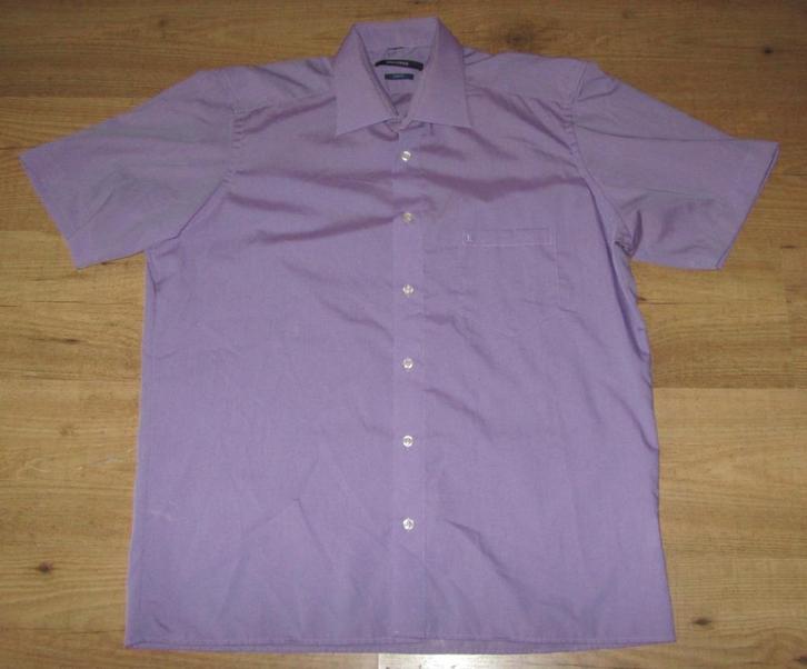 King's Road slim fit Overhemd korte mouwen Heren maat XL, Kleding | Heren, Overhemden, Zo goed als nieuw, Halswijdte 43/44 (XL)