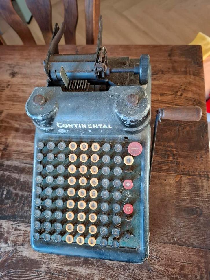Vintage Continental Telmachine, Antiek en Kunst, Antiek | Kantoor en Zakelijk, Ophalen