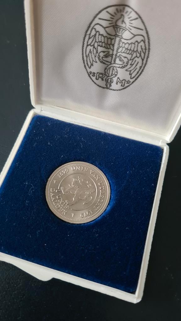 Nederland 1978 Unie van Utrecht Daalder., Postzegels en Munten, Munten | Nederland, Koningin Juliana, Ophalen of Verzenden