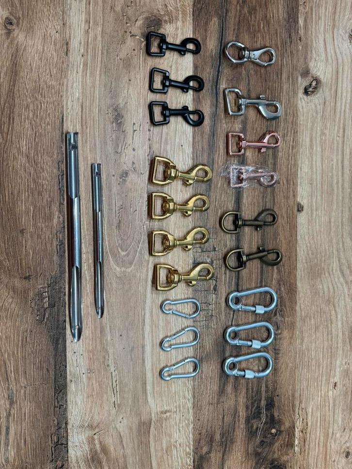 Musketonhaken en selma splitnaalden, Hobby en Vrije tijd, Overige Hobby en Vrije tijd, Ophalen