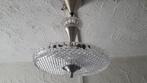 Vintage art deco stijl hanglamp glas, Ophalen of Verzenden, Gebruikt, Glas, Minder dan 50 cm