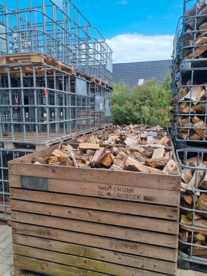 Haardhout mix droog, Tuin en Terras, Haardhout, Blokken, Overige houtsoorten, 6 m³ of meer, Ophalen