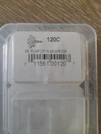 1x Nieuw dichte steriel Flower crystal roze oorknopje, Met kristal, Overige materialen, Nieuw, Ophalen of Verzenden