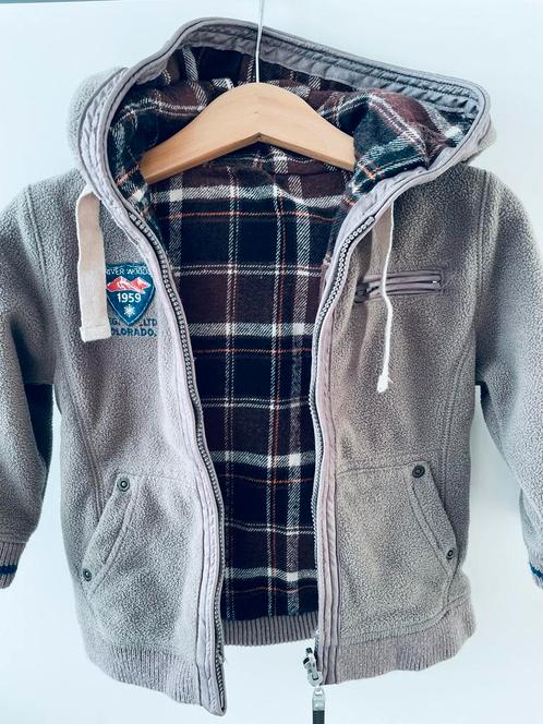 River Woods Omkeerbare Jasje Capuchon Maat 74 | 9-12 Maanden, Kinderen en Baby's, Babykleding | Maat 74, Zo goed als nieuw, Jongetje of Meisje