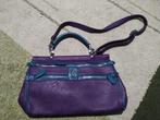 Giuliano dames paarse tas, Ophalen of Verzenden, Zo goed als nieuw, Paars, Handtas