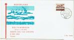Nederland 1963 Deltawerken Yerseke Kraan schip, Postzegels en Munten, Ophalen of Verzenden, Envelop