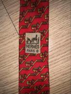 Hermès Stropdas Rood met Patroon 100% zijde, Kleding | Heren, Stropdassen, Ophalen of Verzenden, Met patroon, Rood, Hermes