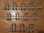 Wandkapstokken metaal, Huis en Inrichting, Woonaccessoires | Kapstokken, Wandkapstok, Gebruikt, Ophalen of Verzenden, Minder dan 100 cm