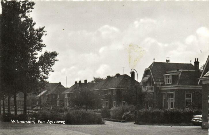 Witmarsum, Van Aylvaweg - ongelopen, Verzamelen, Ansichtkaarten | Nederland, Ongelopen, Noord-Brabant, Voor 1920, Ophalen of Verzenden
