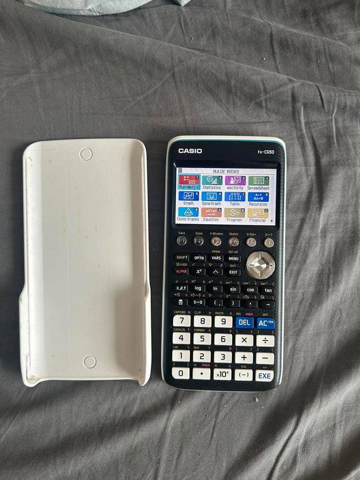 Casio Fx-cg50, Diversen, Rekenmachines, Zo goed als nieuw, Grafische rekenmachine, Ophalen of Verzenden