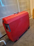 Samsonite Koffer Rood - Nette Staat, Hard kunststof, 45 tot 55 cm, Zo goed als nieuw, Slot