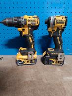 DeWalt 18v accu boormachine + slagschroevendraaier, Ophalen of Verzenden, Zo goed als nieuw, Boormachine, Variabele snelheid