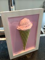 Handmade 3D Icecream walldecoration, Antiek en Kunst, Verzenden