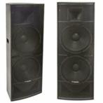 IBIZA-SOUND PA215 2 x15 Inch 2-weg luidspreker 2 x 800 Watt, ., Overige typen, Nieuw, .
