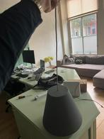 Grijze Hanglamp - Kleine Krasjes, Huis en Inrichting, Ophalen of Verzenden, Gebruikt, Kunststof, Minder dan 50 cm