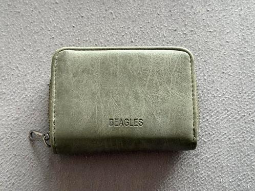 Beagles portemonnee zgan, Sieraden, Tassen en Uiterlijk, Portemonnees, Zo goed als nieuw, Overige merken, Groen, Ophalen of Verzenden