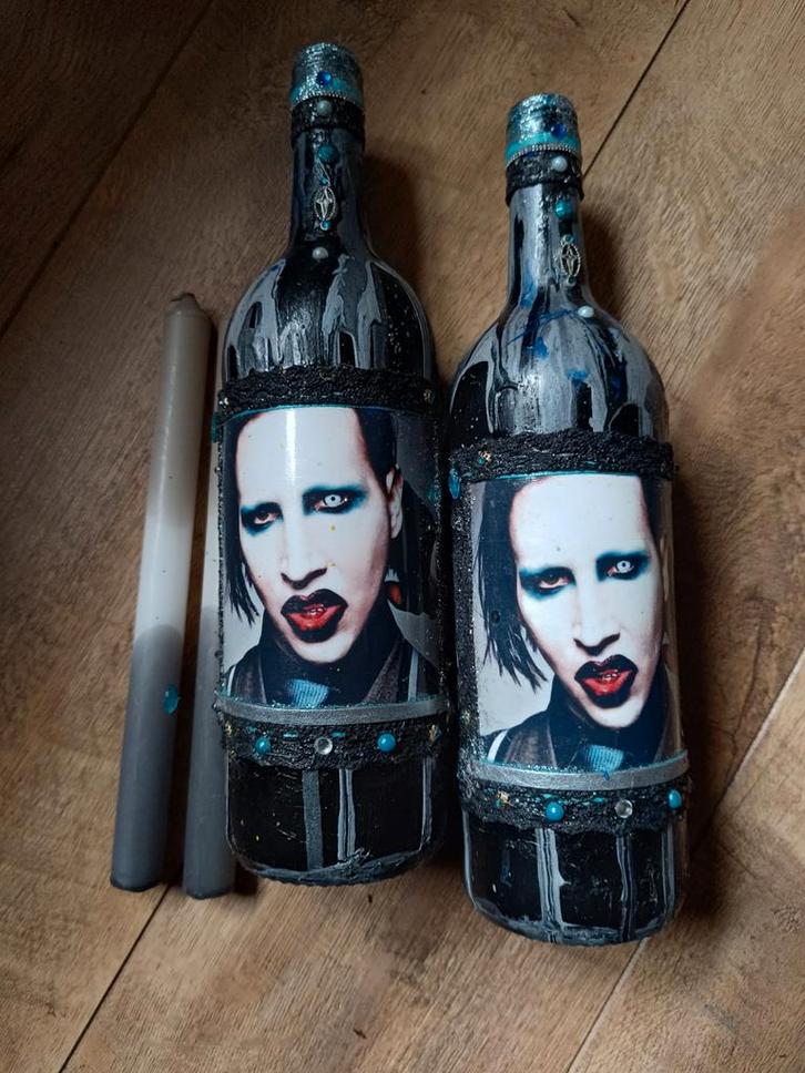 Marilyn Manson, Verzamelen, Muziek, Artiesten en Beroemdheden, Nieuw, Foto of Kaart, Ophalen of Verzenden