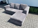 Prachtige ribstof bank in goede conditie, 250 tot 300 cm, Luxe uitstraling, ., Driepersoons