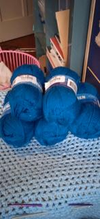 Breigaren blauw, Hobby en Vrije tijd, Breien en Haken, Ophalen, Nieuw, Breien of Haken, Wol of Garen