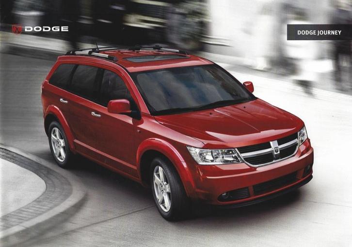 Brochure Dodge Journey 2009, Boeken, Auto's | Folders en Tijdschriften, Gelezen, Overige merken, Ophalen of Verzenden