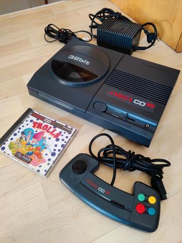 Zeldzame Commodore Amiga cd32 met Trolls spel beschikbaar voor biedingen