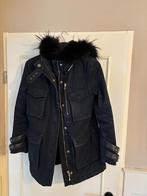 Stijlvolle damesparka van The Kooples – Maat S, Zwart, Ophalen of Verzenden, Maat 36 (S), Gedragen